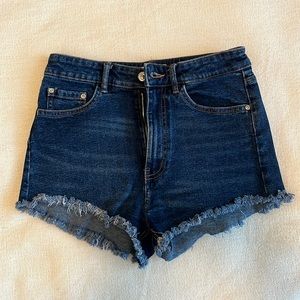 Zara denim stretchy‎ shorts